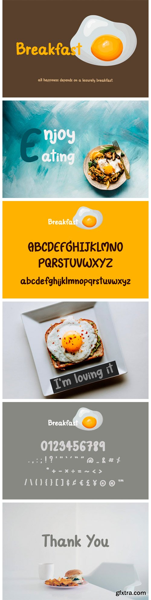 Breakfast Font