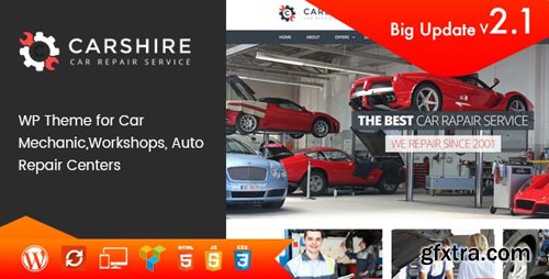 ThemeForest - Car Shire v2.3 - Auto Mechanic & Repair WordPress Theme - 13725707