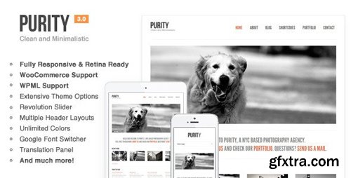 ThemeForest - Purity v4.3.7 - Responsive, Minimal & Bold WP Theme - 639774