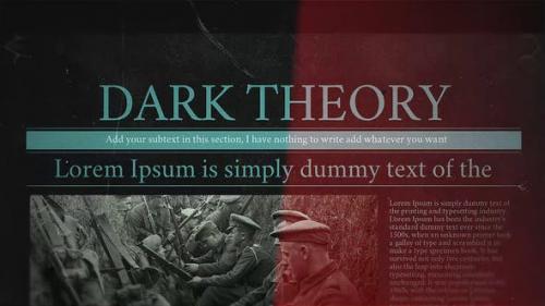 Videohive - Dark Theory