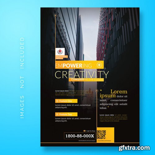 Creative corporate flyer Premium Psd