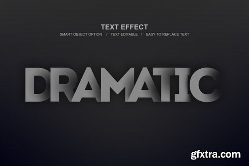 Dramatic layer effect Premium Psd