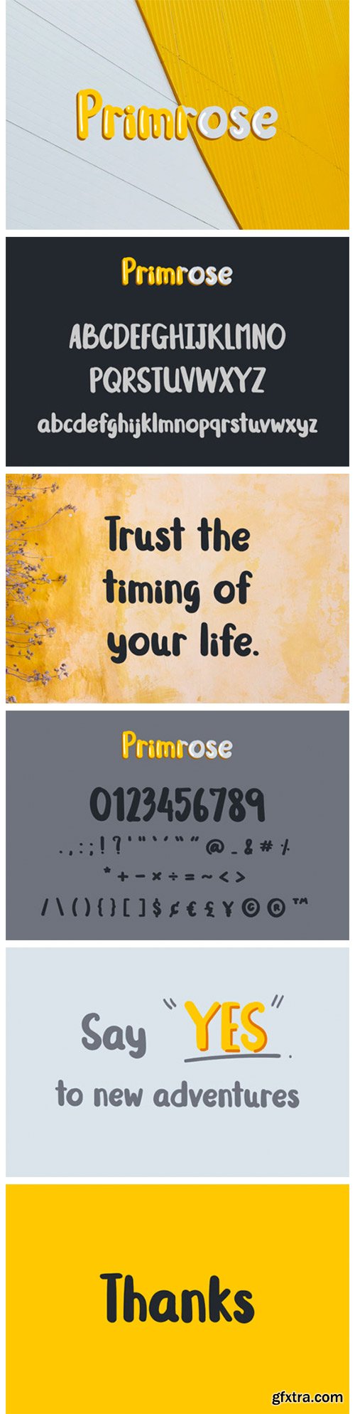 Primrose Font