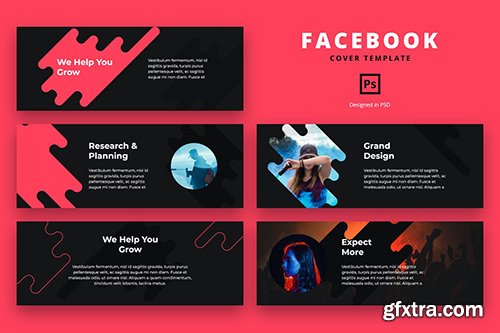 Facebook Cover Template Digital Agency