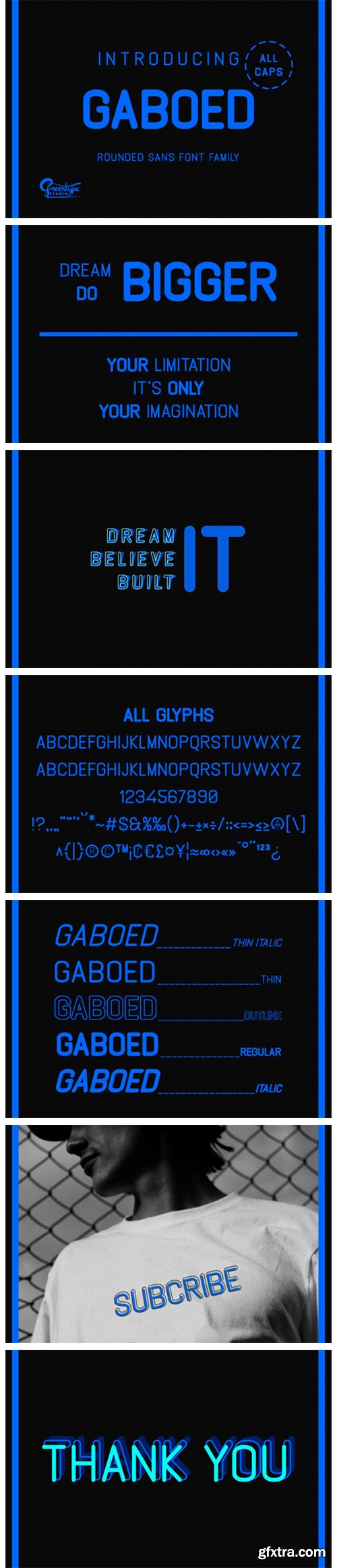 Gaboed Font