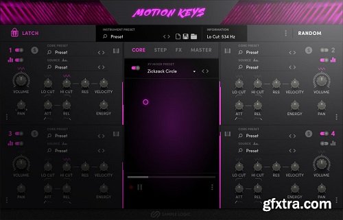 Sample Logic Motion Keys KONTAKT-DECiBEL