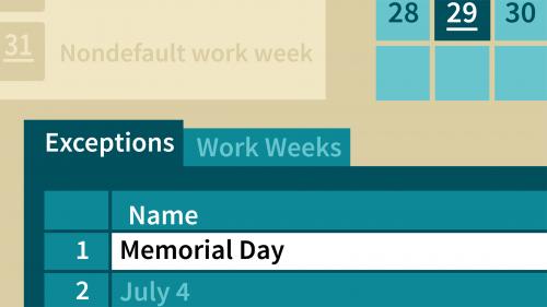 Lynda - Modeling Work Schedules with Calendars in Microsoft Project - 555801