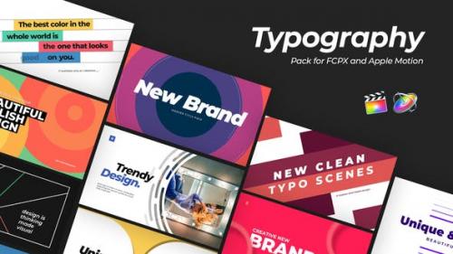 Videohive - Modern Typography for FCPX