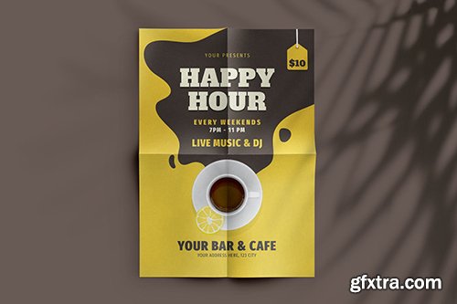 Happy Hour Flyer