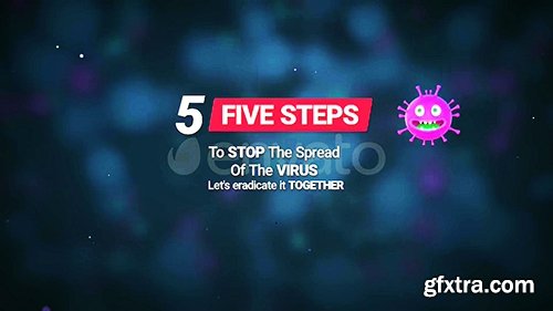 Videohive Corona Virus (Five Simple Rules) 26203876 - With Music File