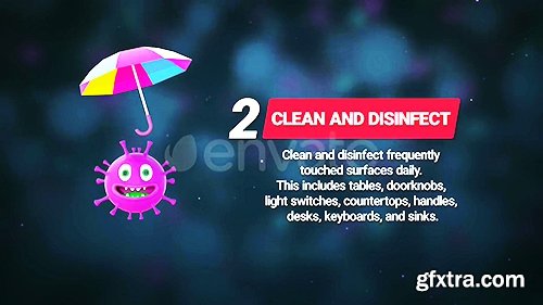 Videohive Corona Virus (Five Simple Rules) 26203876 - With Music File