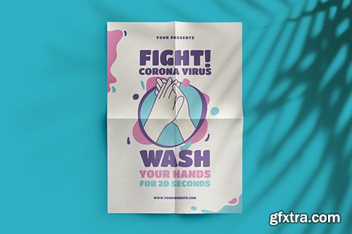 Wash Your Hand Flyer