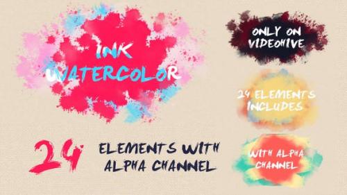 Videohive - Ink Watercolor