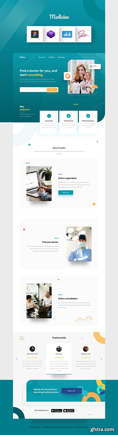 Medicine - Health Website Template