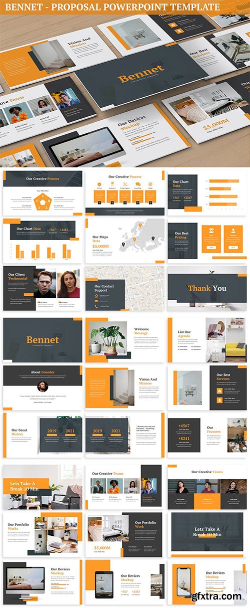 Bennet - Proposal Powerpoint Template