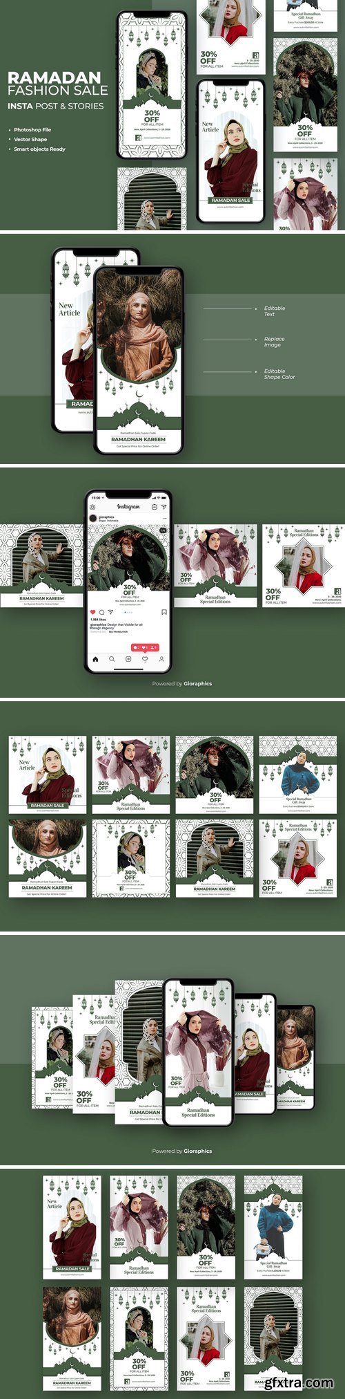 Ramadan Kareem Fashion Instagram Template