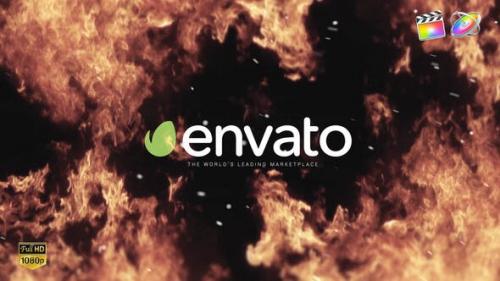 Videohive - Fire Logo - FCPX - 26314519