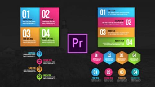 Videohive - Infographic Animated Lists- Premiere Pro