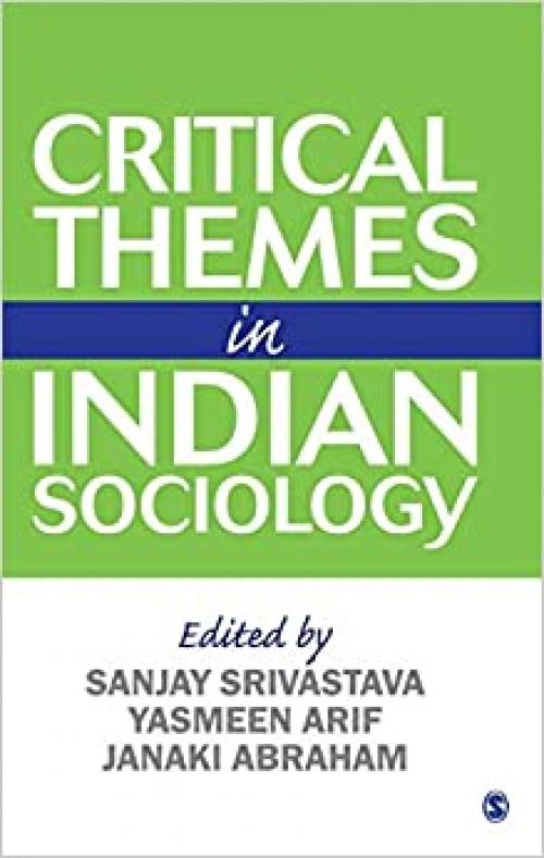 Critical Themes in Indian Sociology - 9352807952