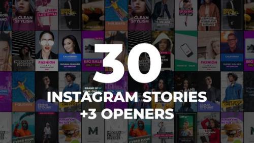 Videohive - 30 Instagram Stories Pack