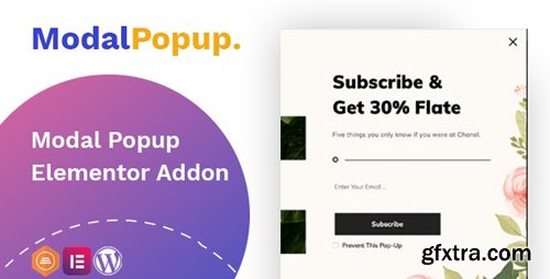 CodeCanyon - Modal Popup box Elementor Addon v1.0 - 26138309