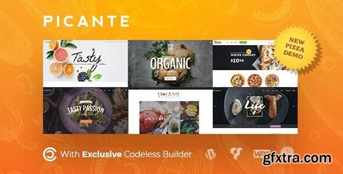 ThemeForest - Picante  v2.1.1 - Restaurant WordPress - 22201774