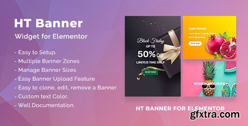 CodeCanyon - HT Banner for Elementor v1.0.0 - 26321662