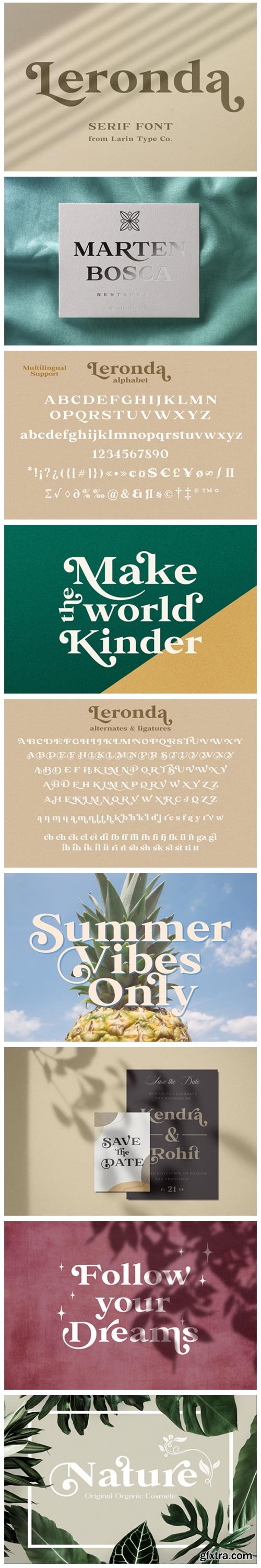 Leronda Font