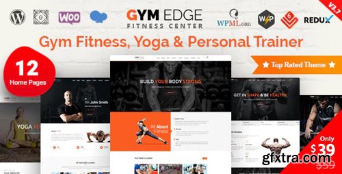 ThemeForest - Gym Edge v3.7.3 - Fitness WordPress Theme - 19339465