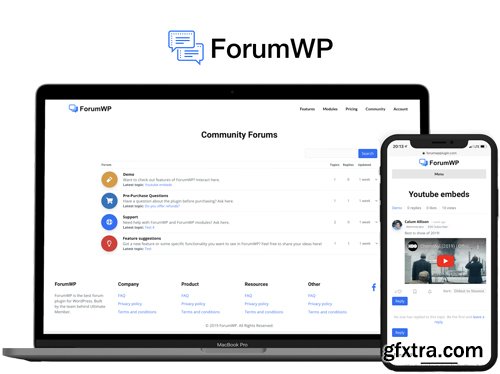 ForumWP v1.0.7 - Forum Plugin For WordPress