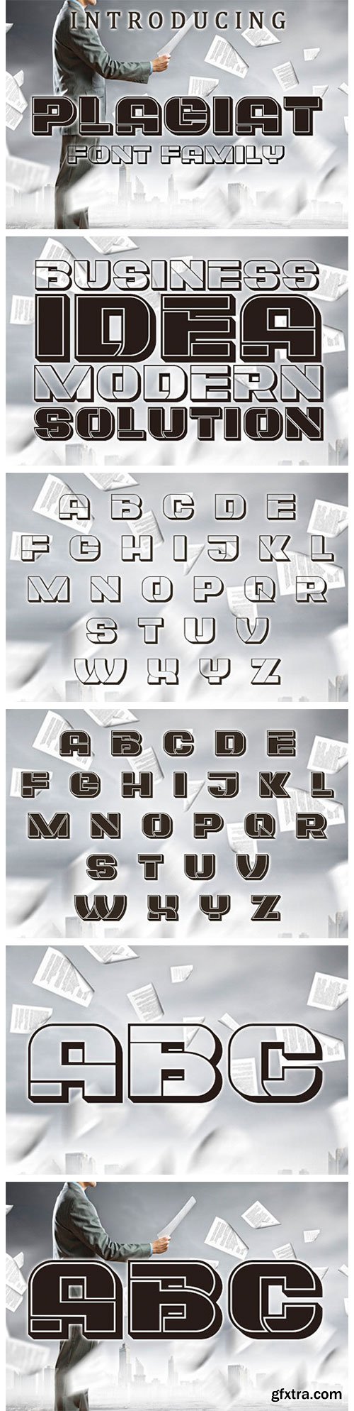 Plagiat Font