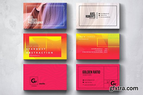 Creative Multipurpose Business Card Design Set 4