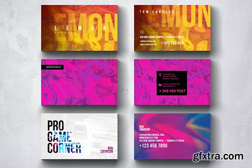 Creative Multipurpose Business Card Design Set 3