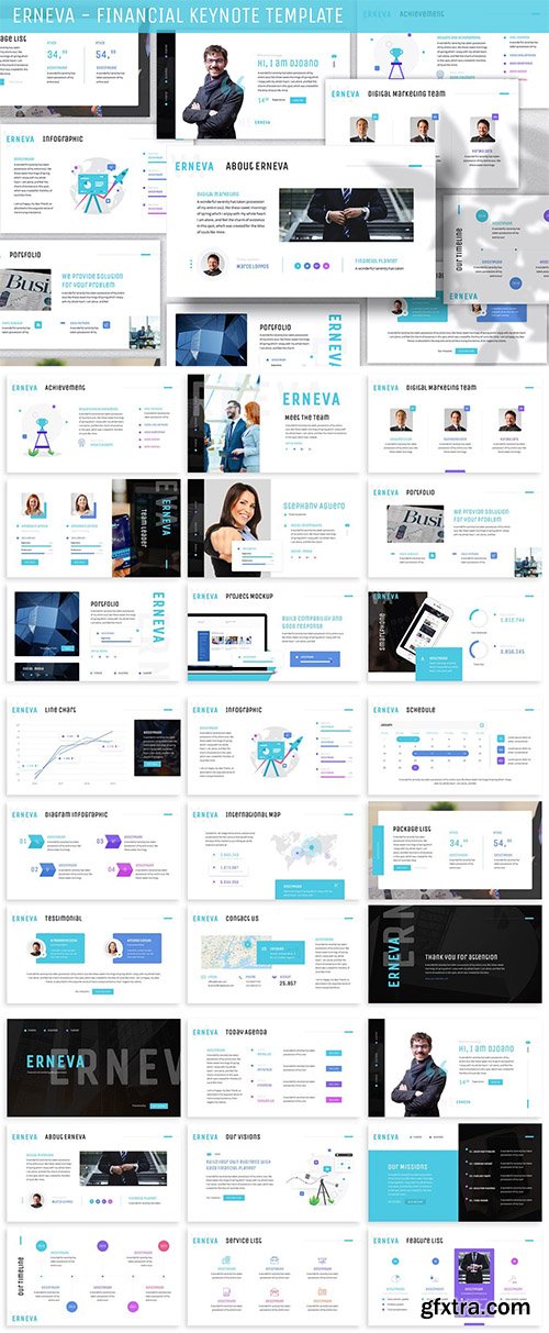 Erneva - Financial Keynote Template