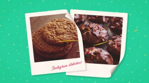 Videohive - Flat Instagram Slideshow