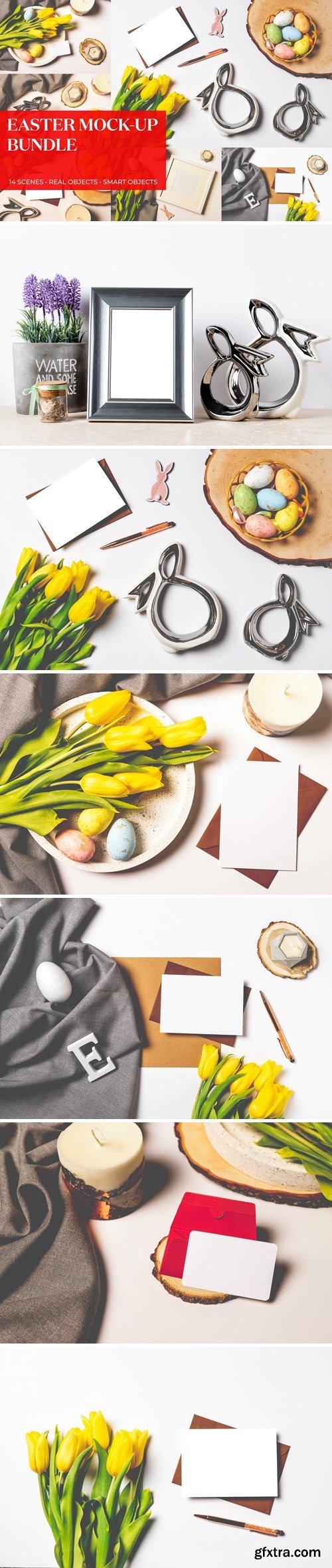 Easter Mock-up Bundle / Real Scenes