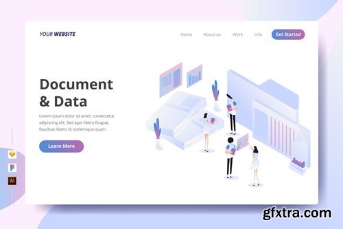 Document & Data - Landing Page