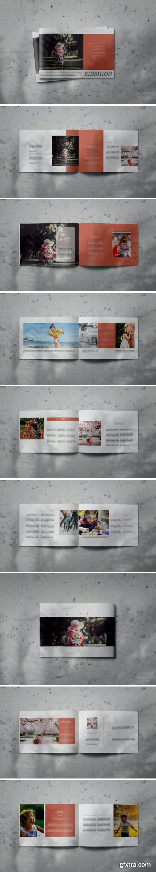 Kidshion - Indesign Brochure Catalog Template