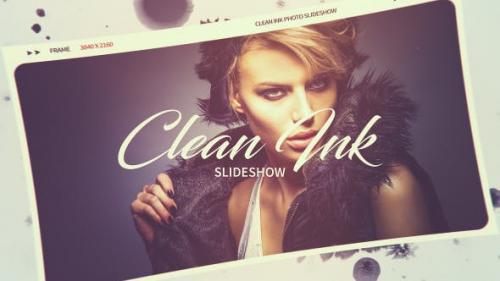 Videohive - Clean Ink Slideshow