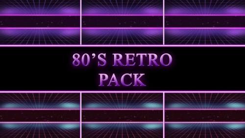 Videohive - 80s Retro Background Pack