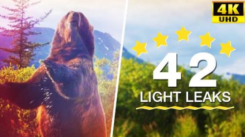 Videohive - 42 Light Leaks (4K)