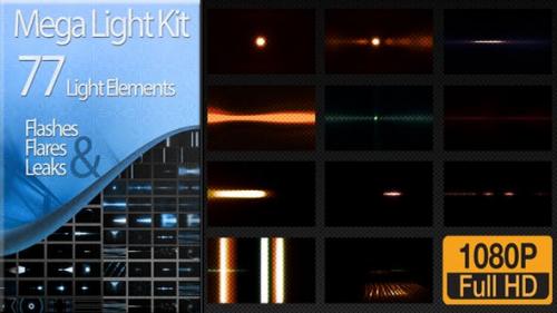 Videohive - Editor's Mega Light Kit - 77 Light Elements