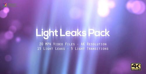 Videohive - Light Leaks Pack