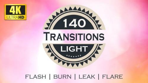Videohive - 140 4K Real Light Transitions