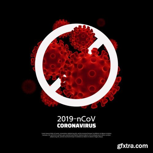 Coronavirus 2019-ncov concept Premium Psd