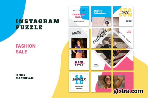 Instagram Puzzle Fashion Sale