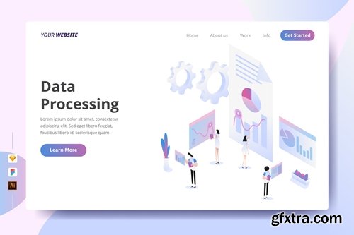 Data Processing - Landing Page