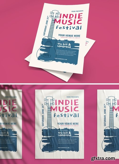 Indie Music Festival Flyer