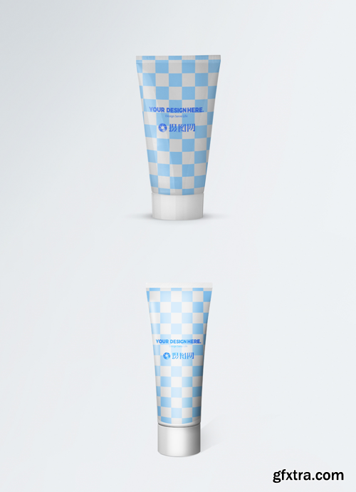 cosmetic packaging mockup