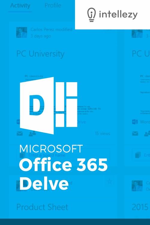 Oreilly - Office 365 Delve - 031365DELVECWORKS